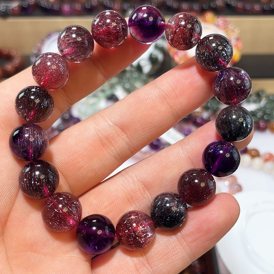 水晶手链未镶嵌?*多手