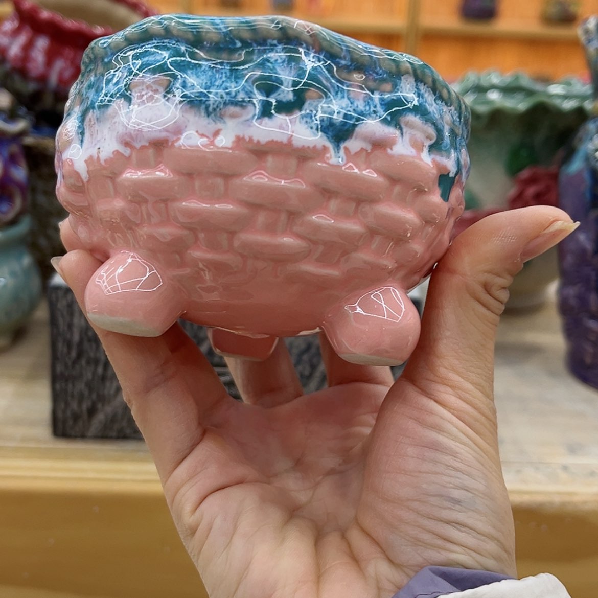 【闪购商品】陶瓷花盆