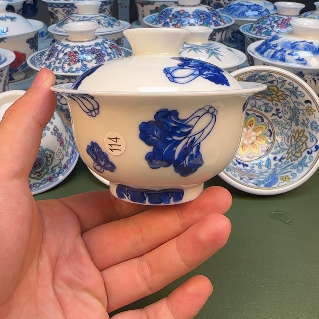 彦祖纯手工手绘茶具114