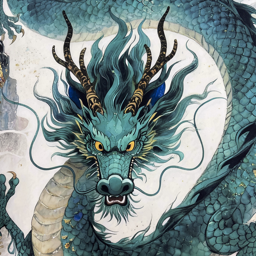 飞龙龙龙龙年画年画字画字画