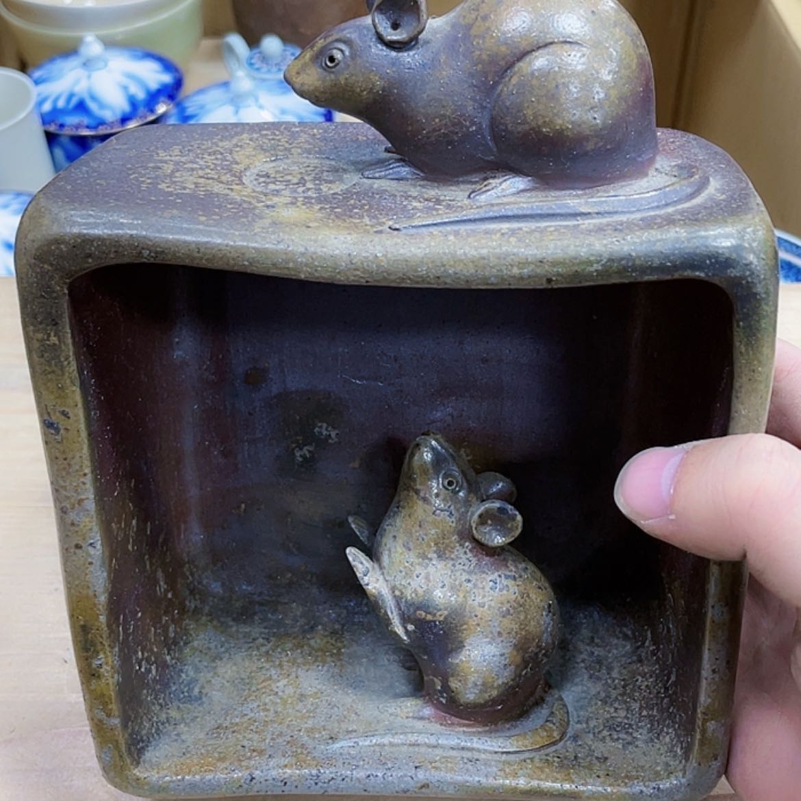 【闪购商品】瓷片瓷制作工艺品摆件