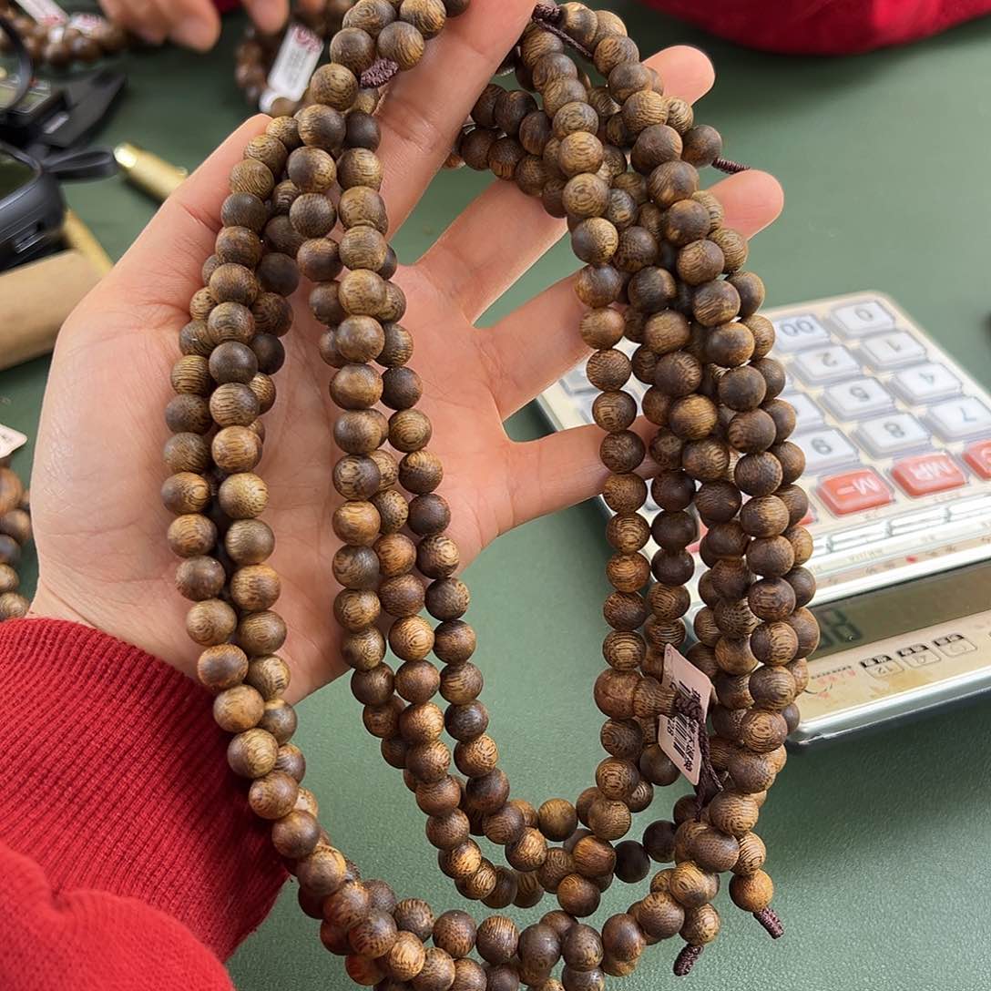 沉香手串白棋0.8多样性发一条