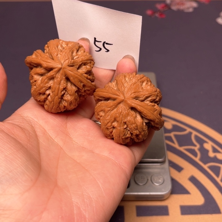 文玩核桃把件42大粗筋