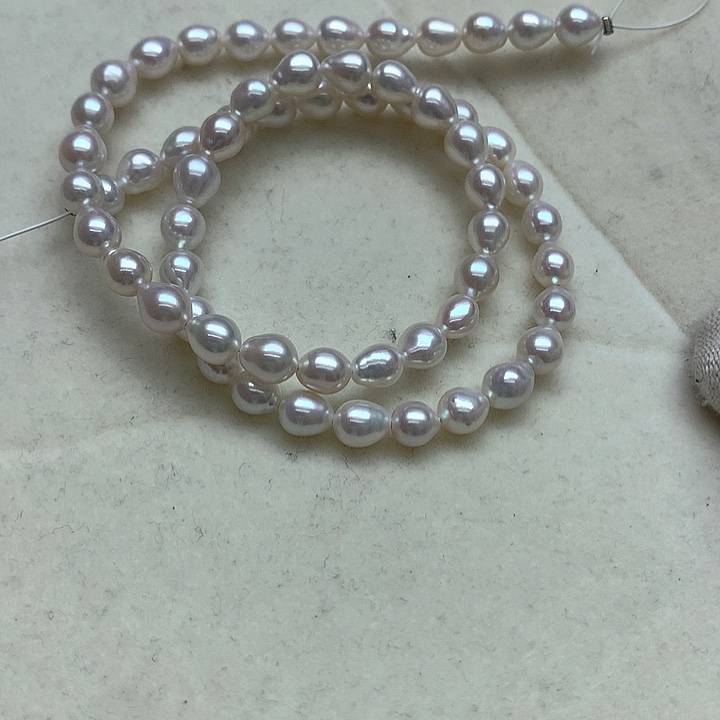 淡水珍珠颈饰银S925镶嵌