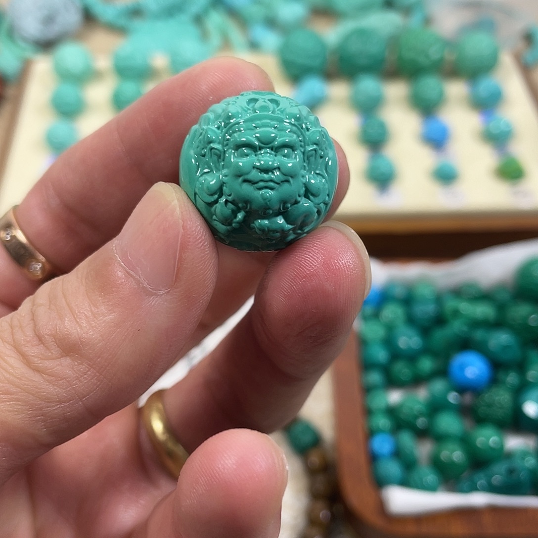 手工雕刻配饰配珠尺寸21