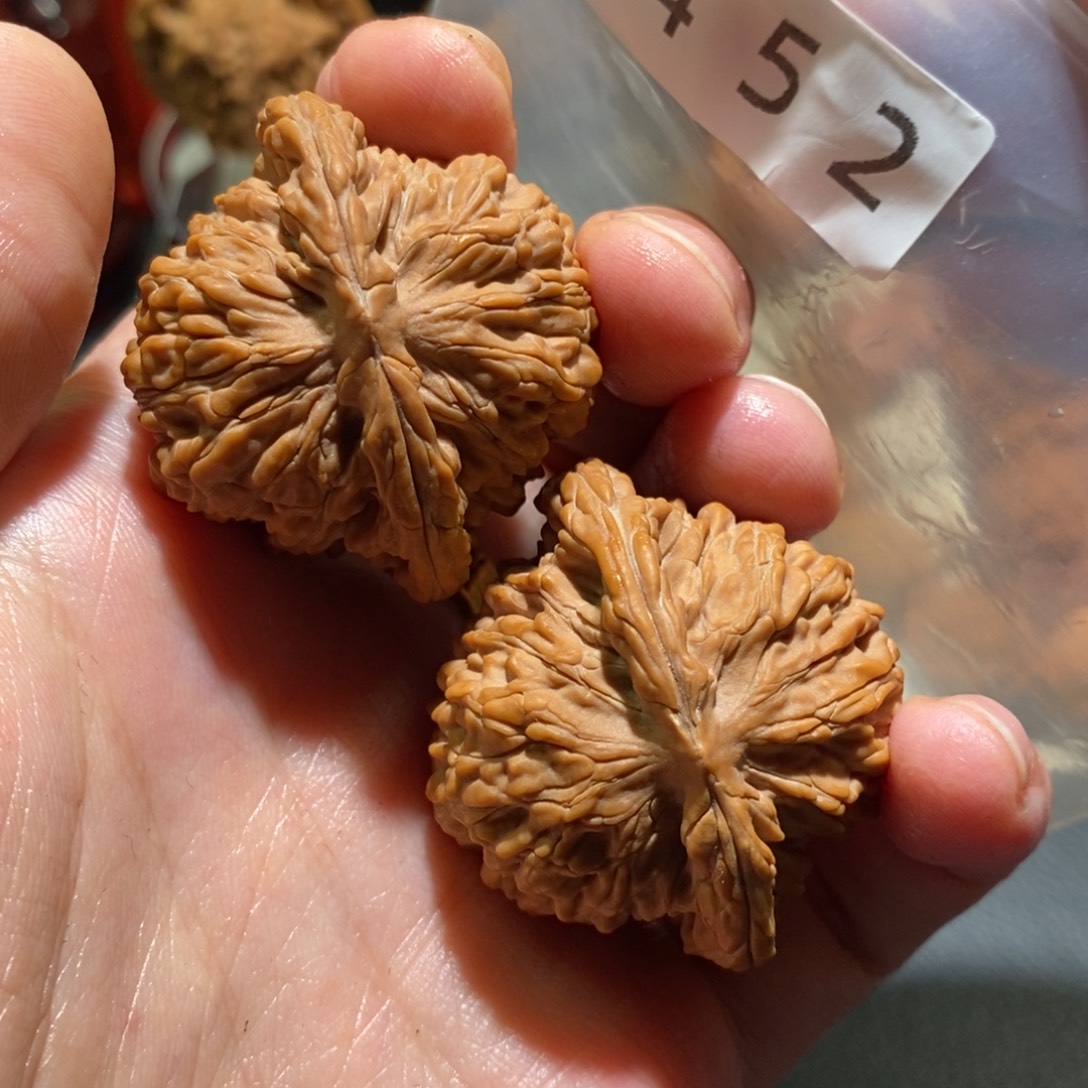 文玩核桃把件0452天水楼40全品白茬