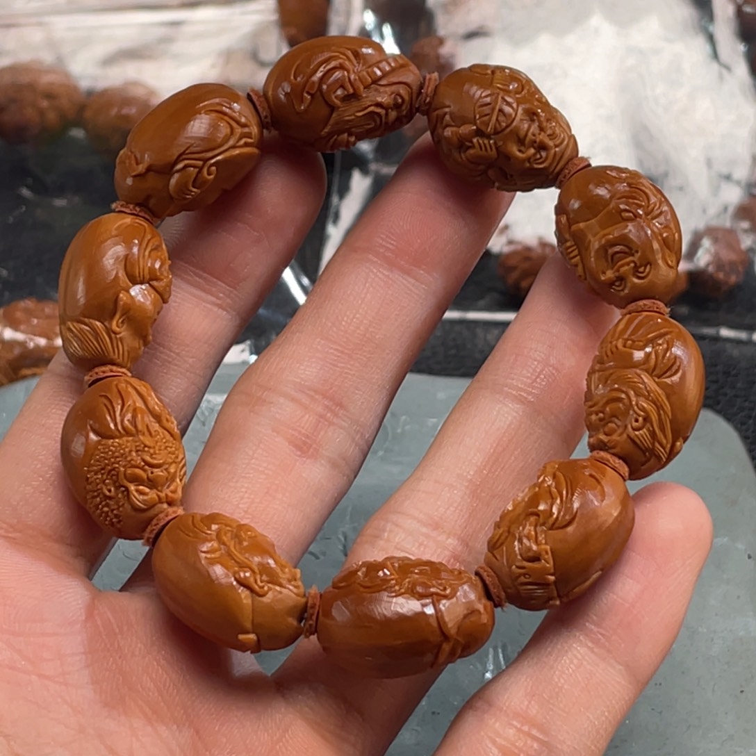 橄榄核手串/手链鲨鱼背群仙1.5B6501福利