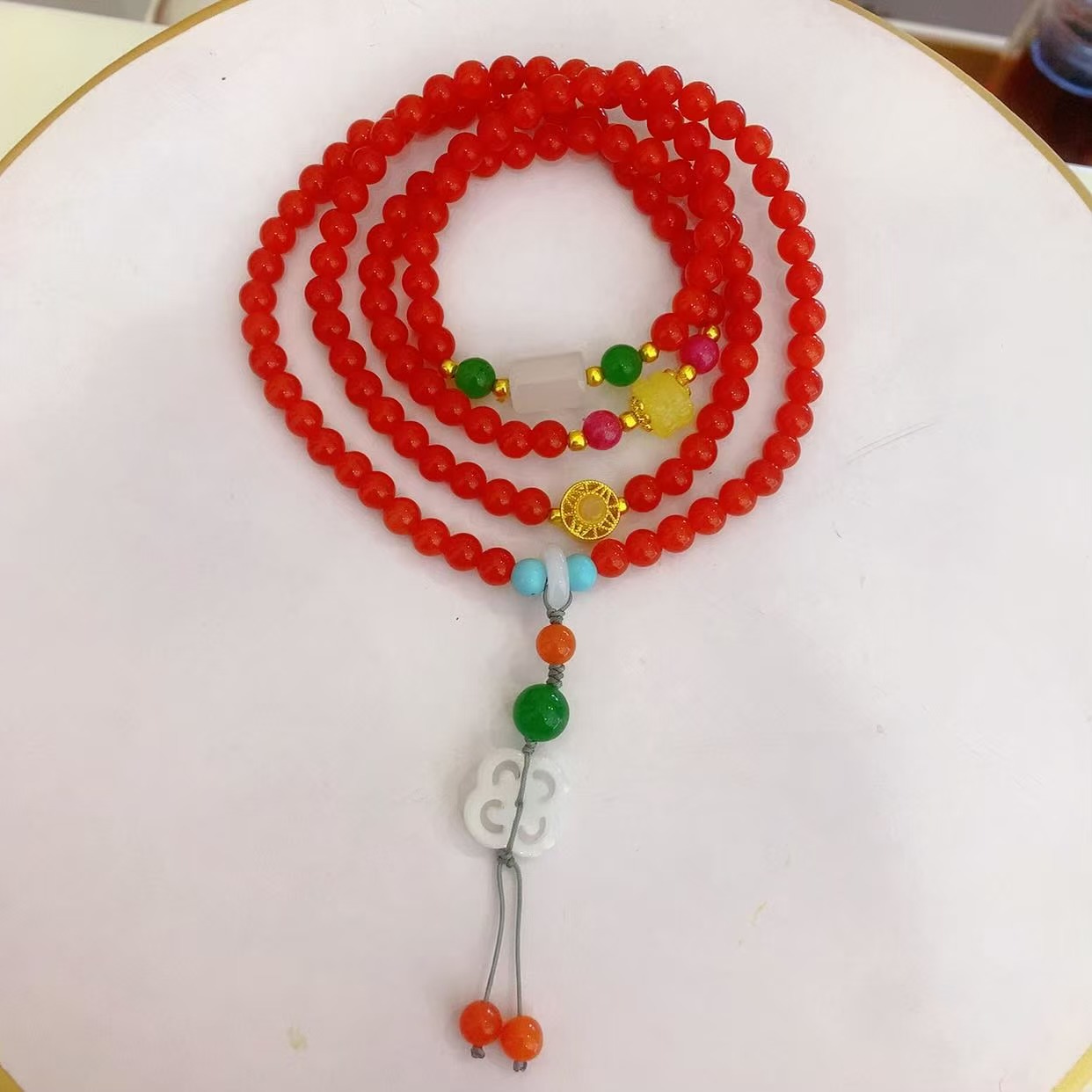 合金手镯 小众设计多圈时尚气质手串