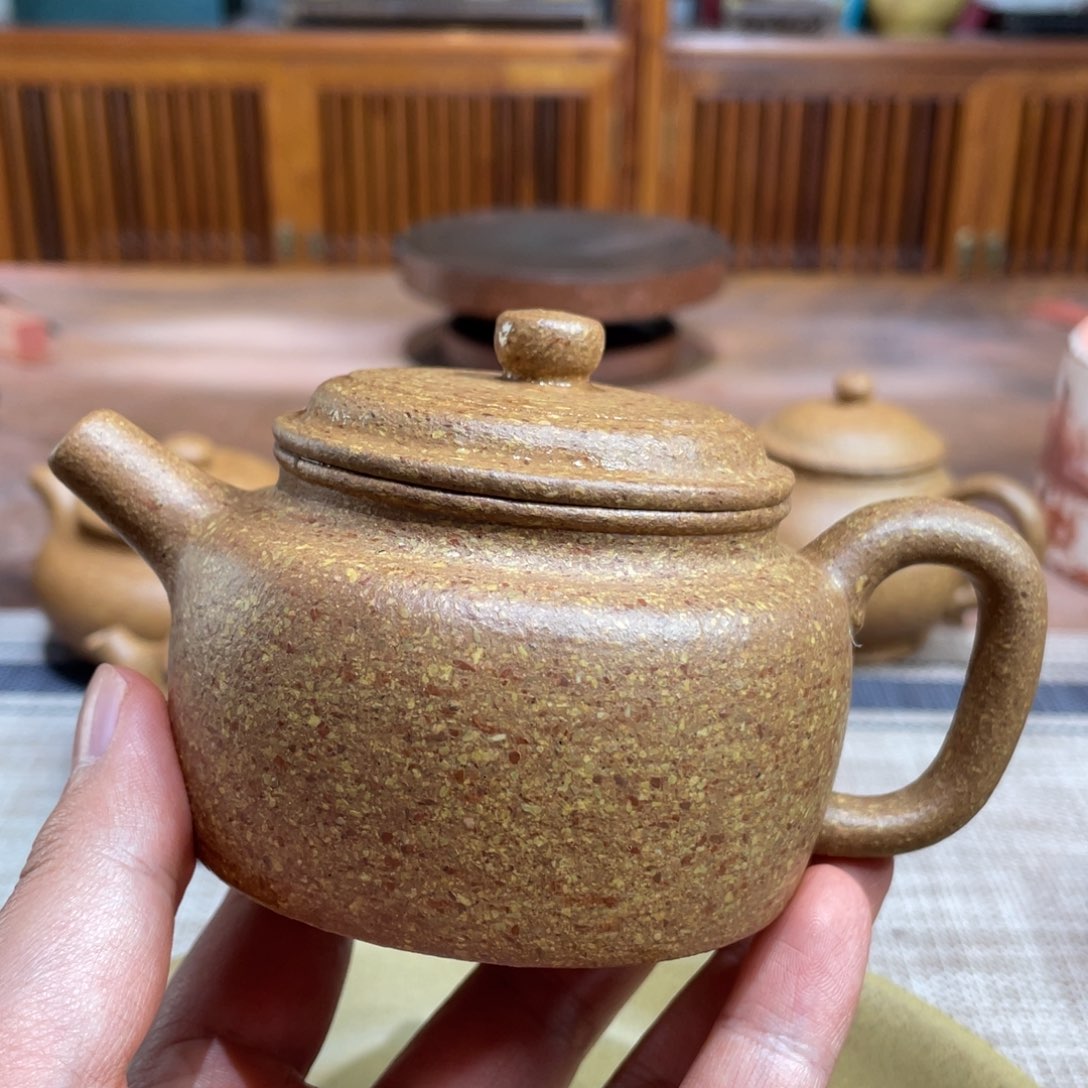 紫砂茶壶李*敏宜兴紫砂原矿紫砂壶