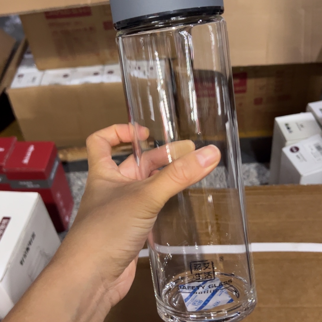 那艾生活单层烫手玻璃杯840玻璃杯玻璃杯