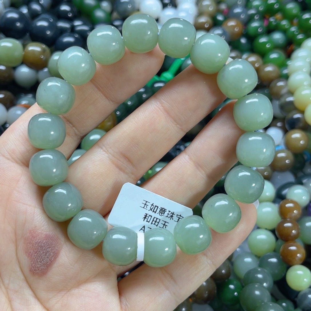 未镶嵌手串和田玉