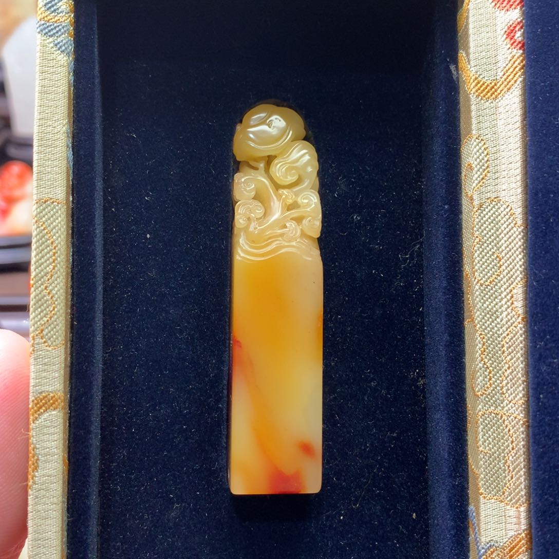 寿山石印石寿山石芙蓉