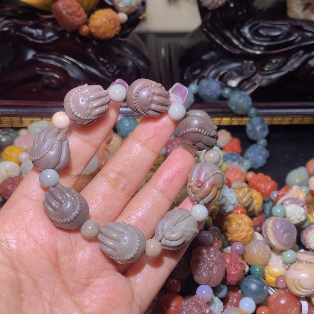 石英质玉手链未镶嵌