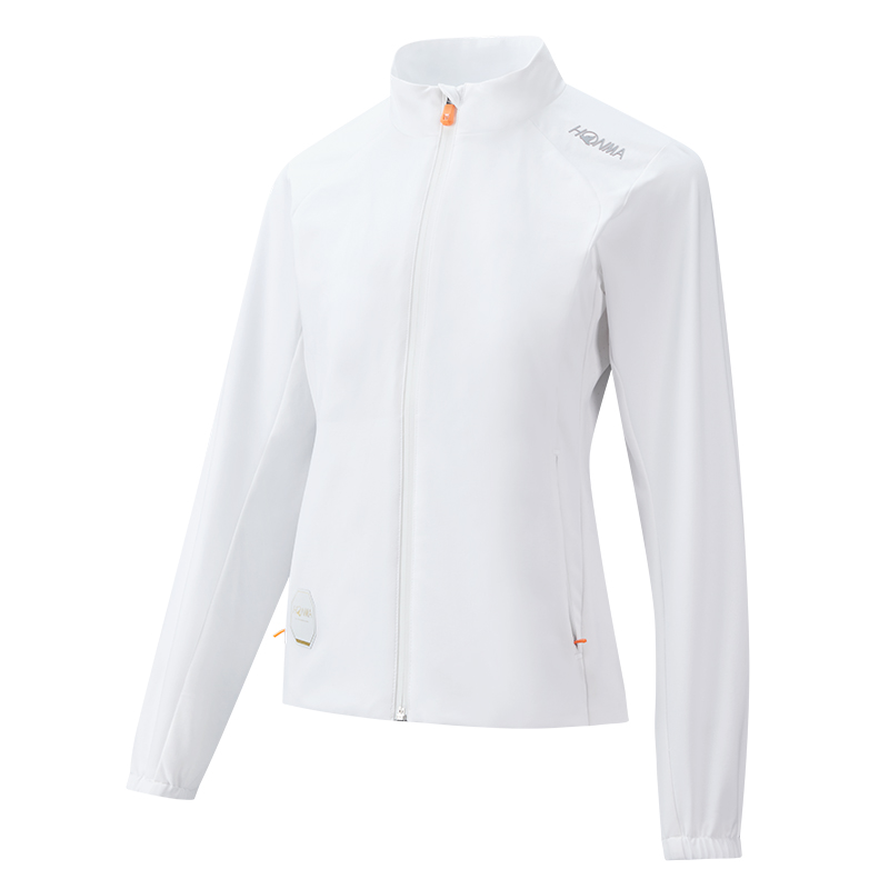 【高端专业高尔夫】HONMA女士外套弹力拉链款防泼水夹克HWKC302R707