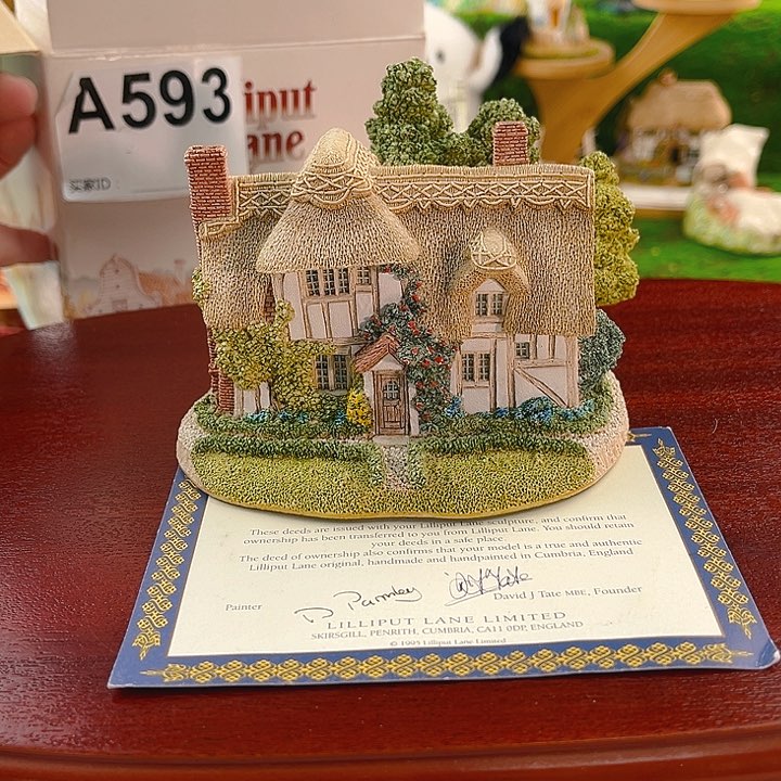 紫砂茶宠小房子微缩景观