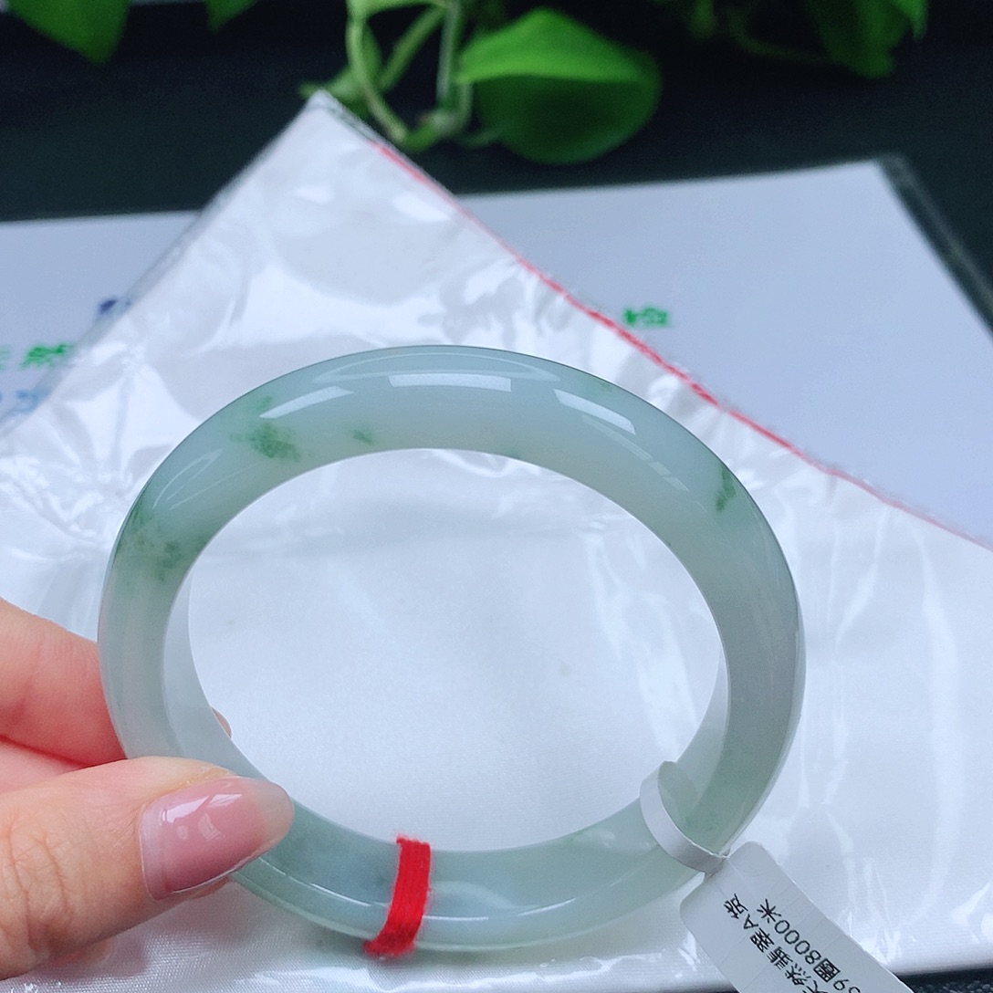 翡翠手镯未镶嵌58 59 58