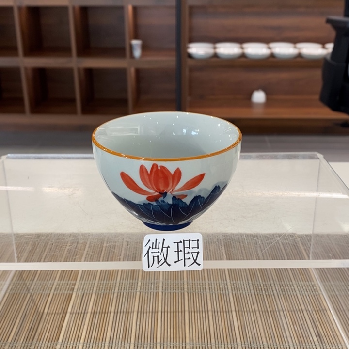 釉下老陶泥手工绘制