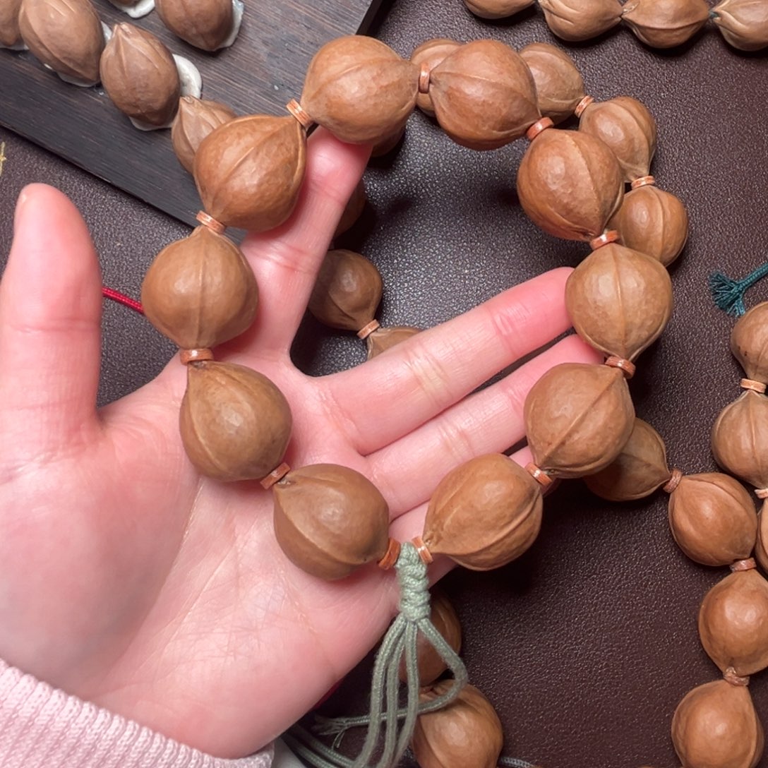 手串/手链橄榄核2226梅林铁三花福利串