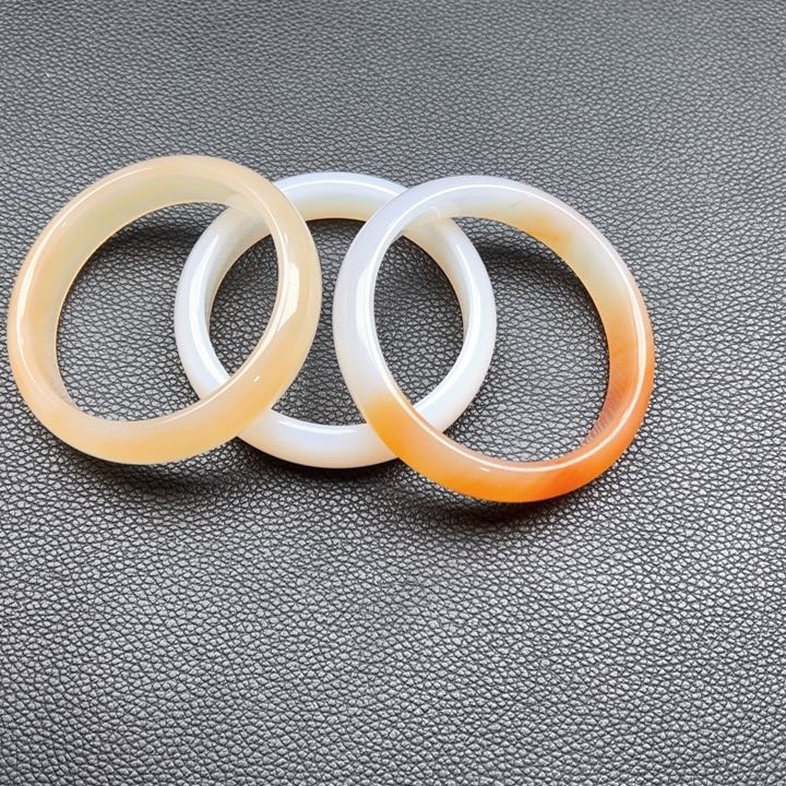 玛瑙/玉髓手镯未镶嵌多样性发其一