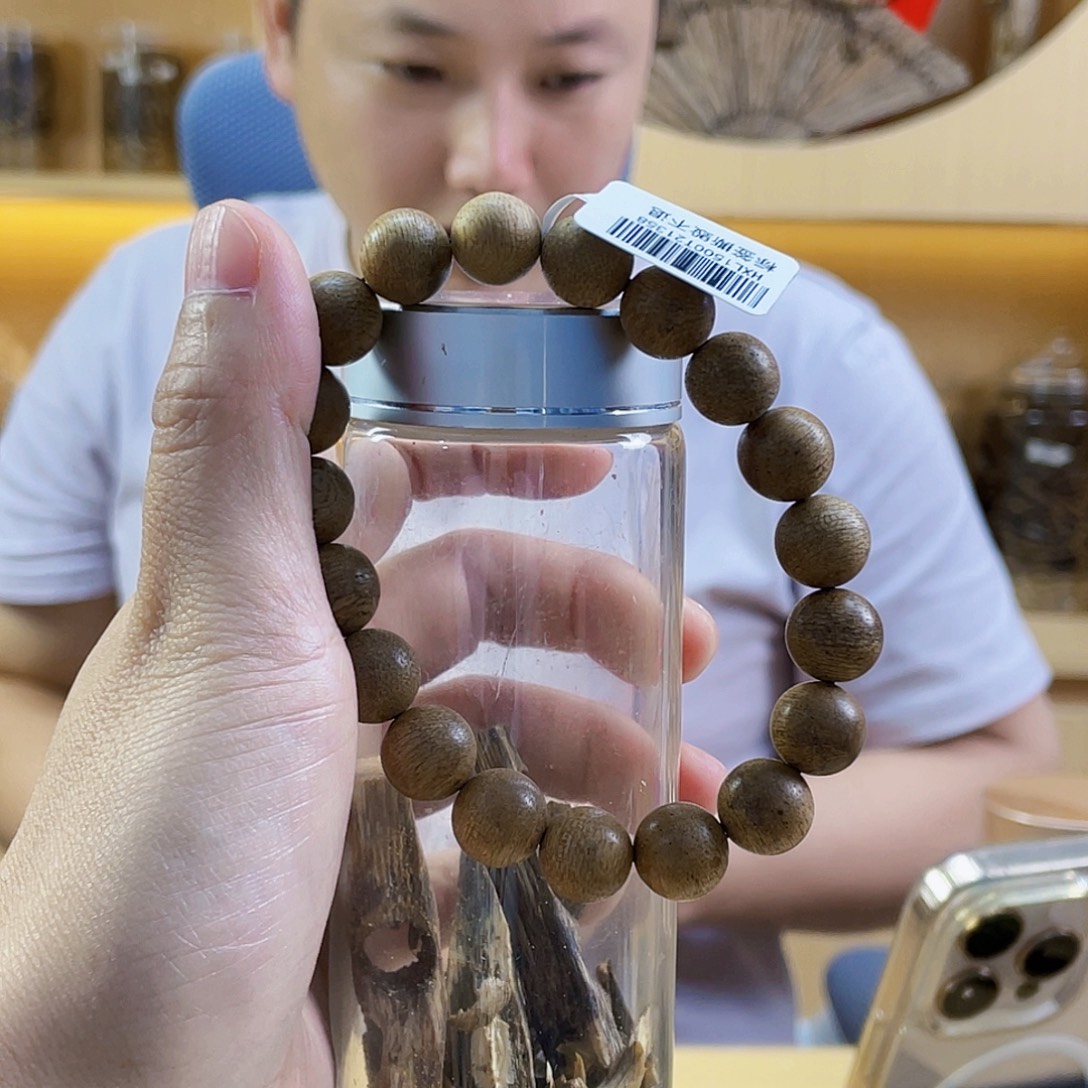 沉香沉香碎屑密支那圆珠单圈1.1/10克多样性发一