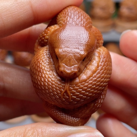 吊坠橄榄核蛇单子3.3