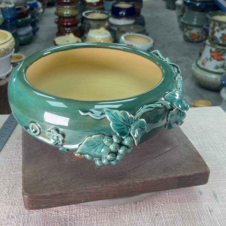 泳坤堂石湾盆陶瓷