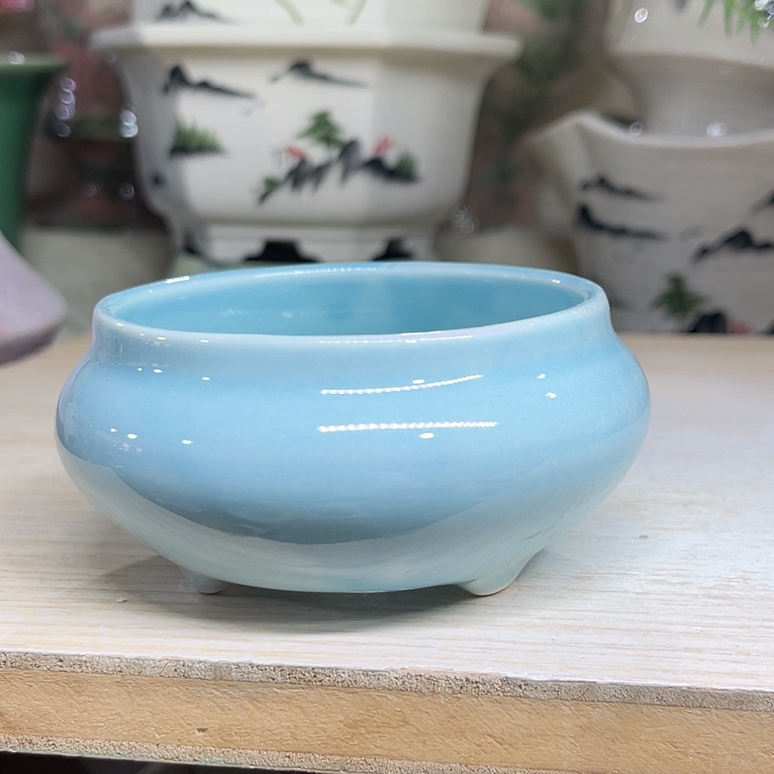 陶瓷绿植多肉微瑕花盆外口径：8*5