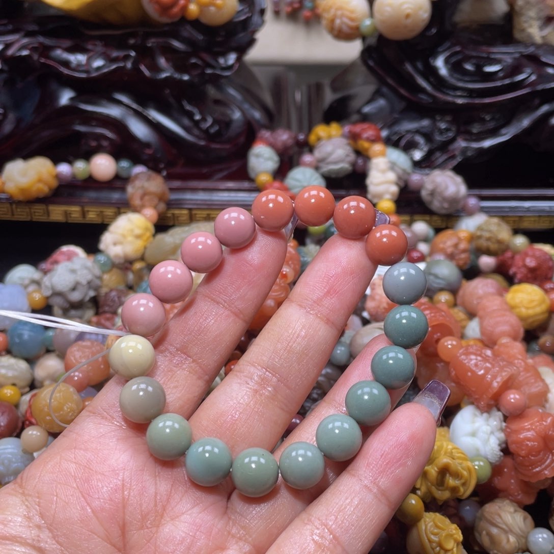 石英质玉手链未镶嵌