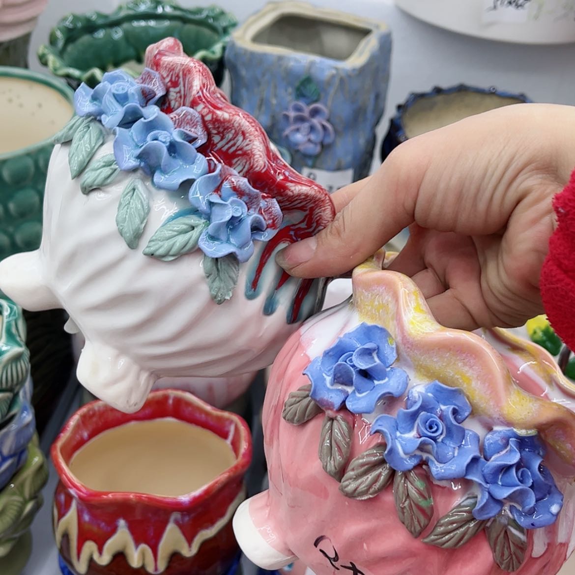 【闪购商品】陶瓷多肉绿植陶瓷花盆