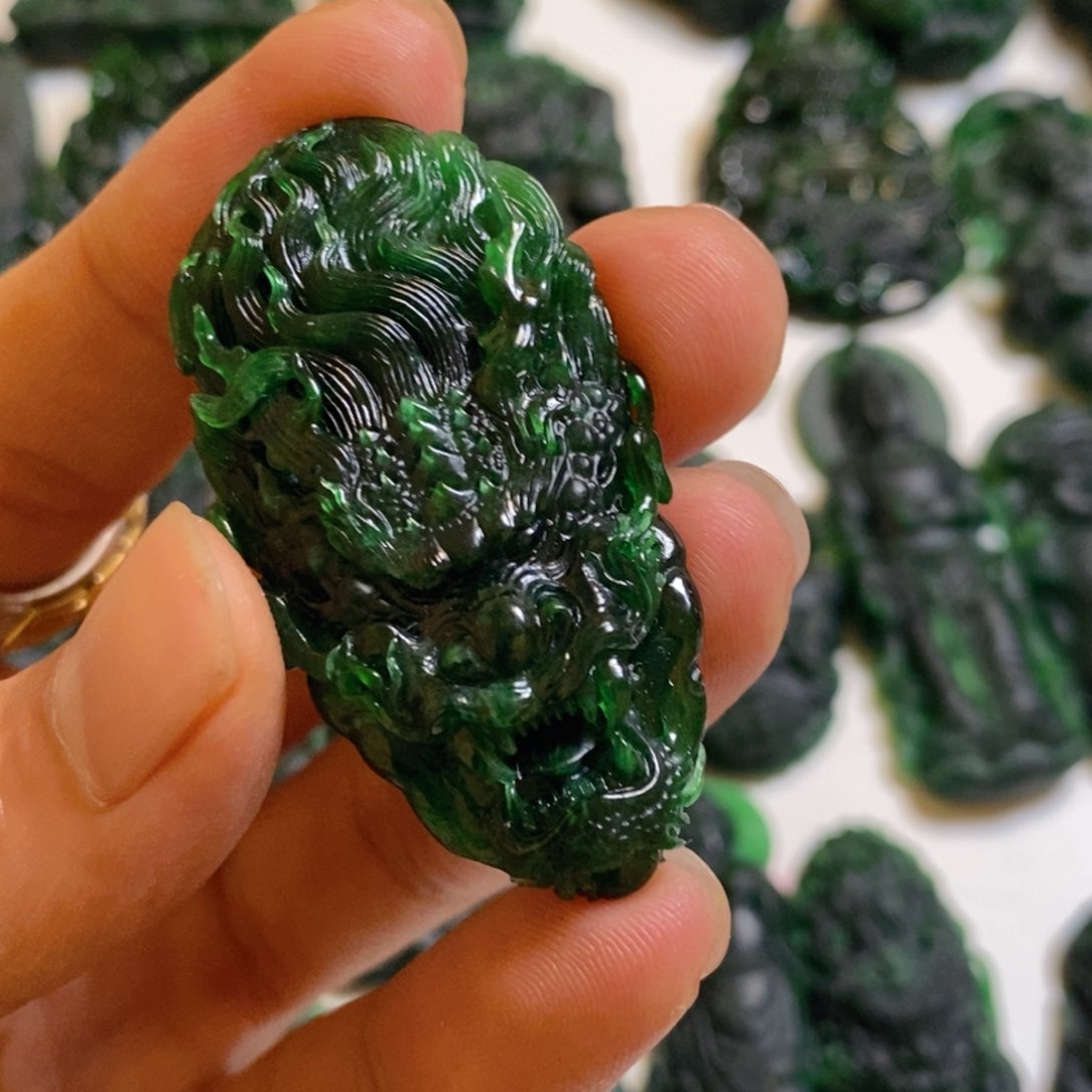 定制翡翠未镶嵌随*天然A货翡翠Z