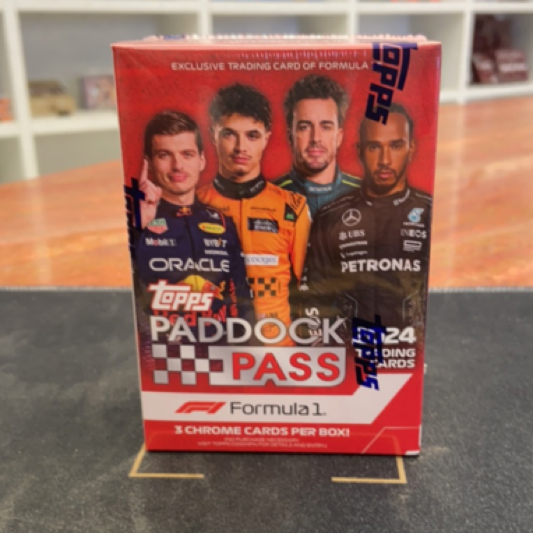 Topps 2024 Paddock Pass Value 围场通行证手雷 球星卡 盲盒代拆
