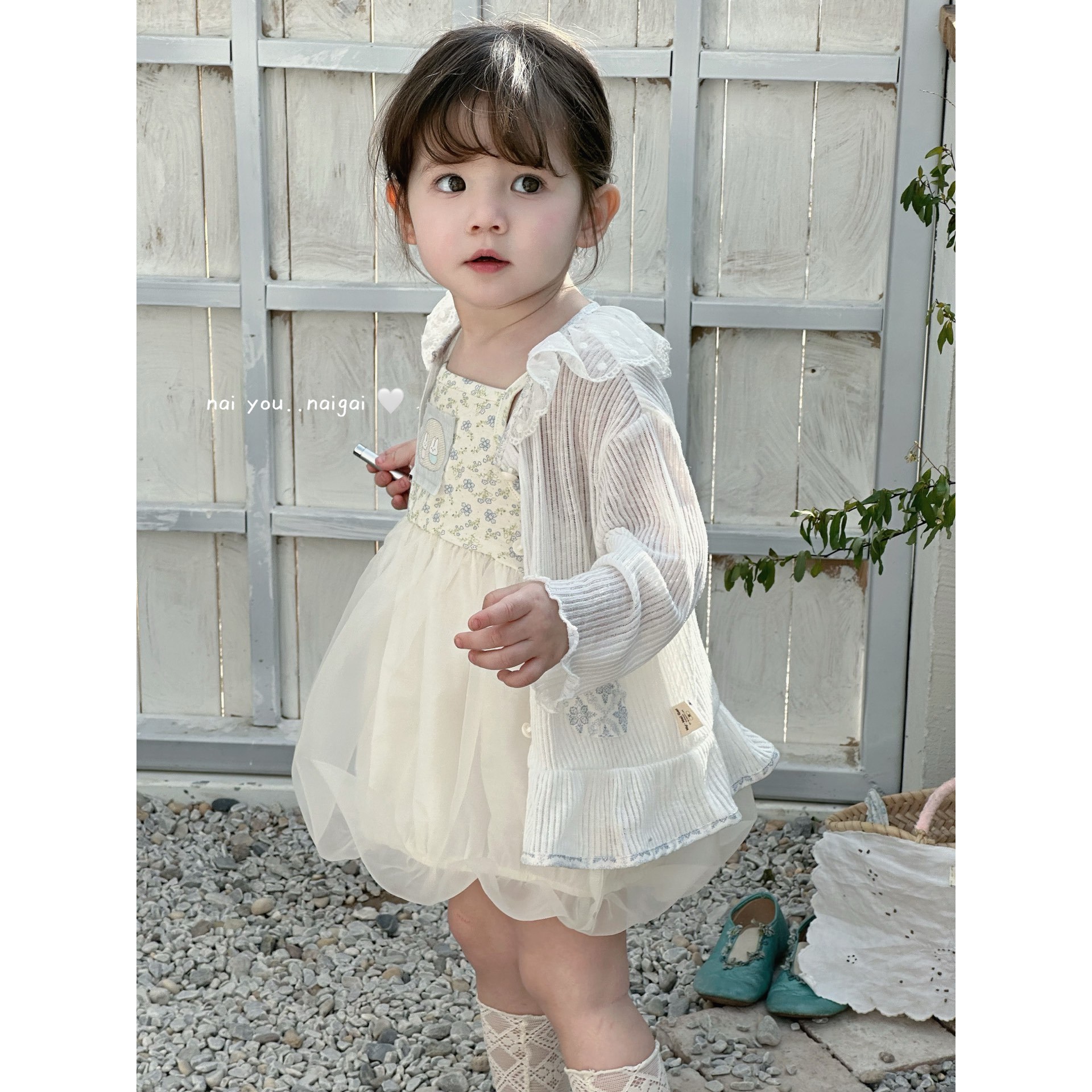 【NO退NO换】欢宝5店-奶盖-2025夏-编码0154-NG1833-小清新纱裙