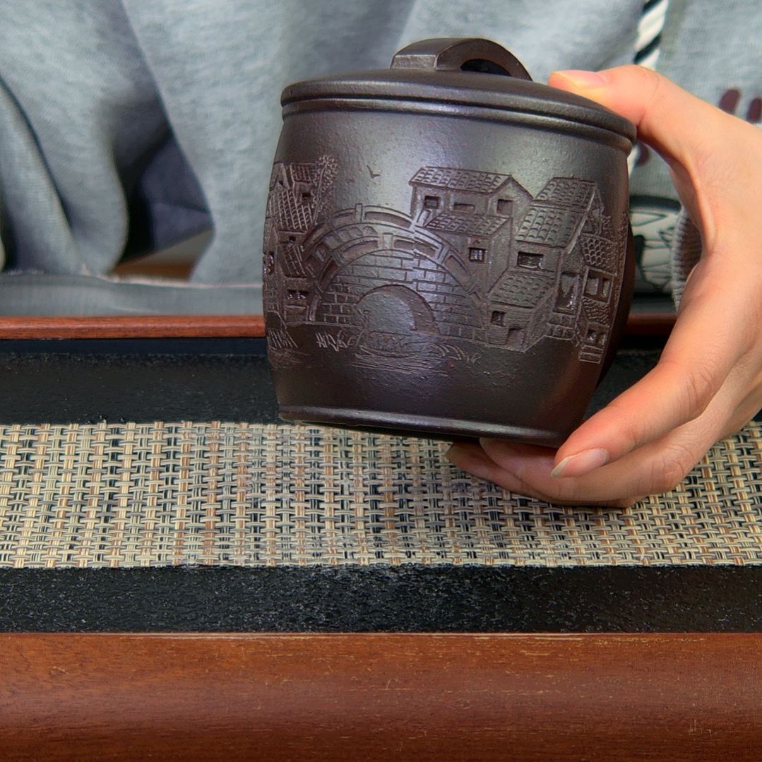 【闪购商品】紫砂茶杯高货放漏