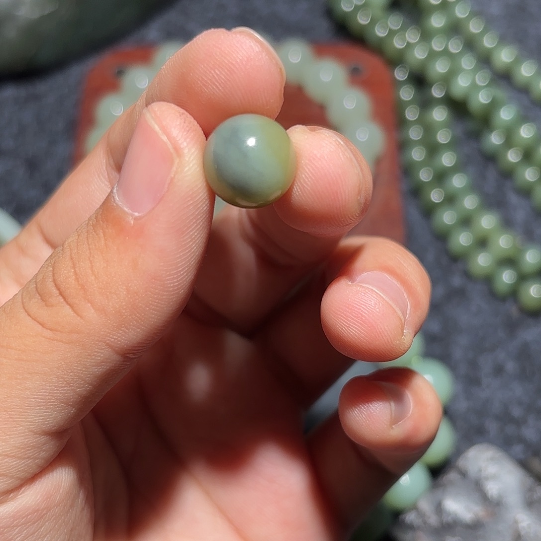 仁***和田玉未镶嵌手链