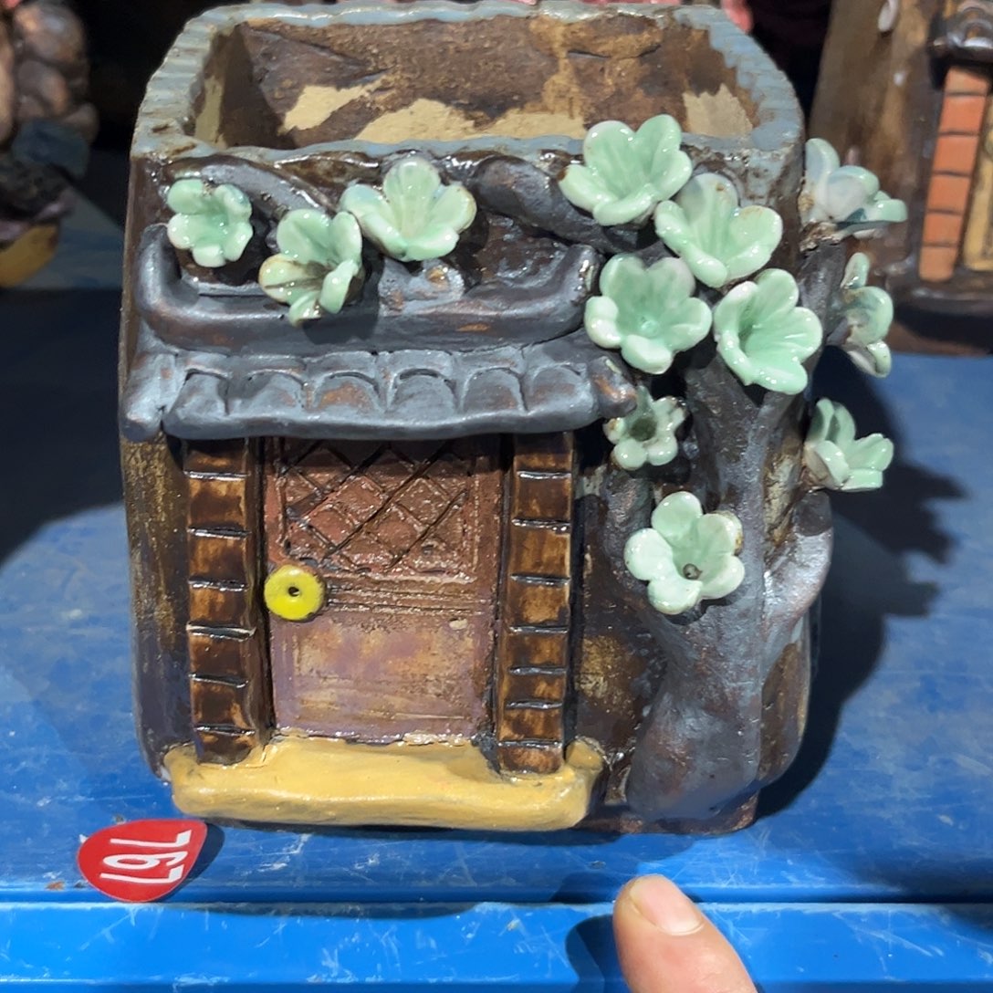 17 号陶然花器多肉植物手工花盆