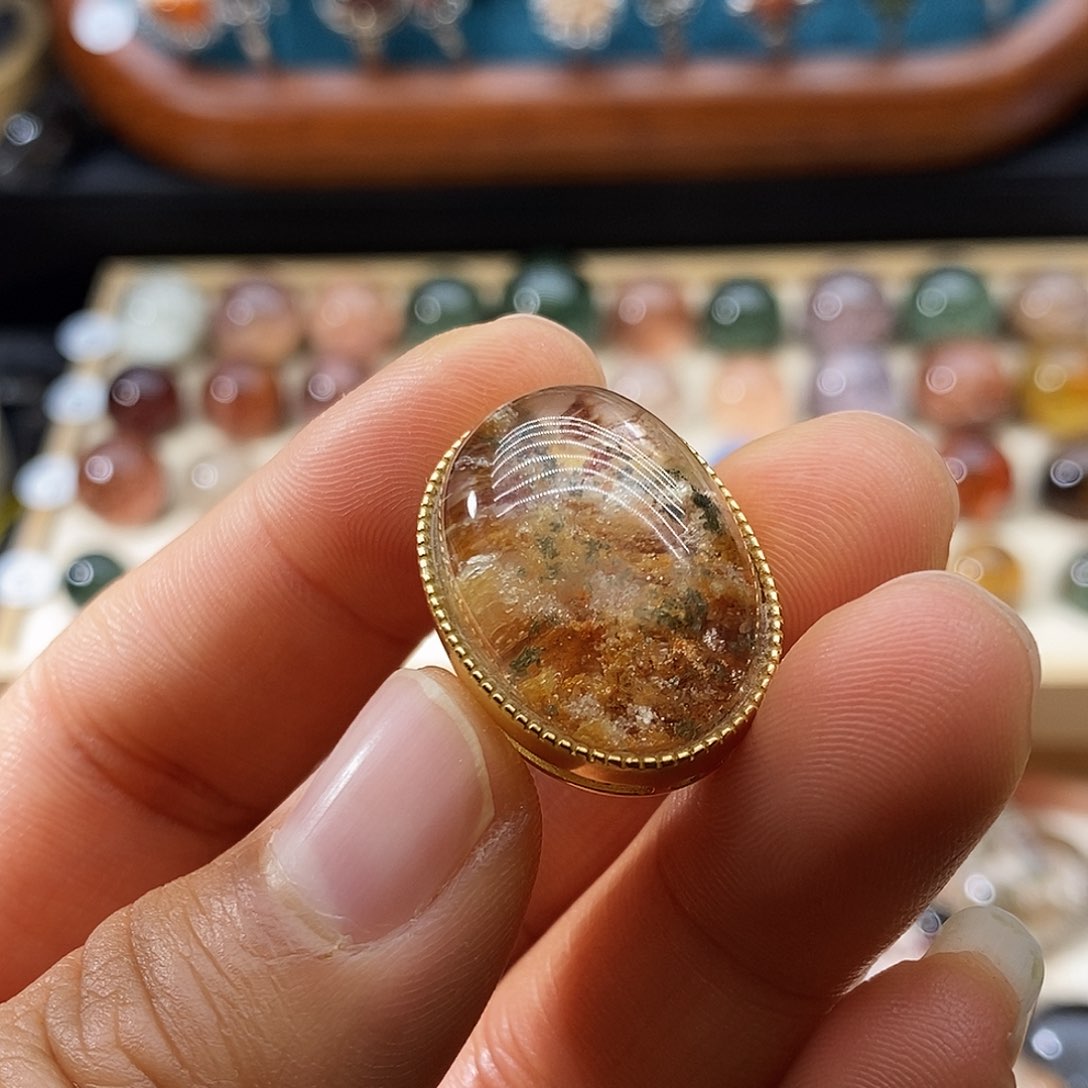 水晶珠宝半成品未镶嵌