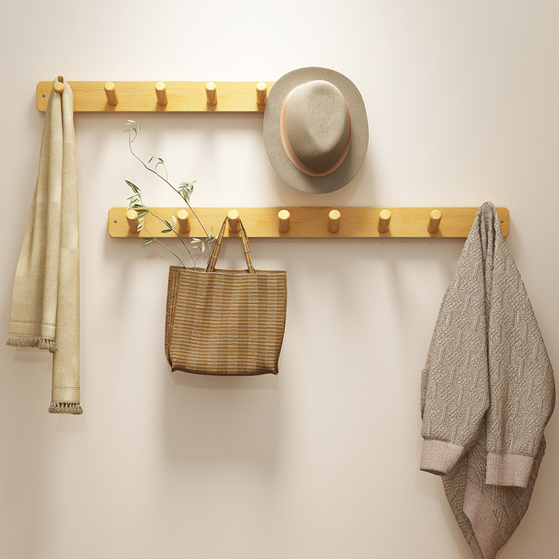 5个衣服架可壁挂挂钩架子置物架见外包装加大款