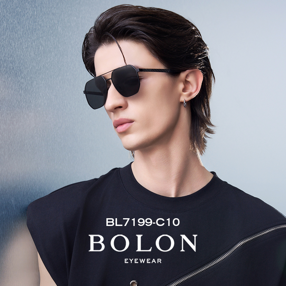 BOLON暴龙眼镜新品太阳镜碳纤维防紫外线开车驾驶墨镜男BL7199