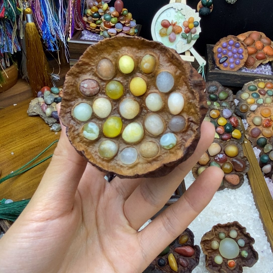 莲蓬摆件工艺品等