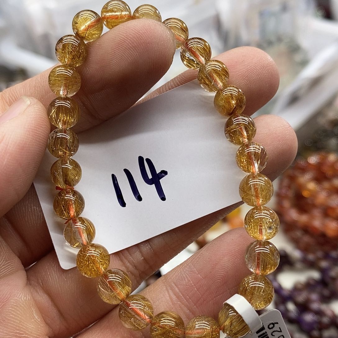 水晶手链未镶嵌天然