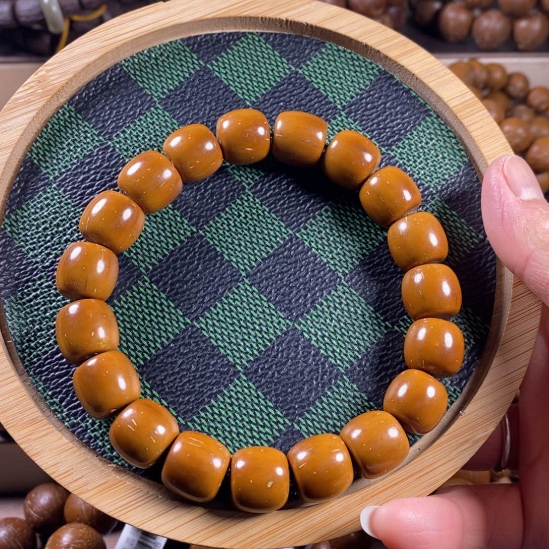 紫金鼠手串13黄金甲老型