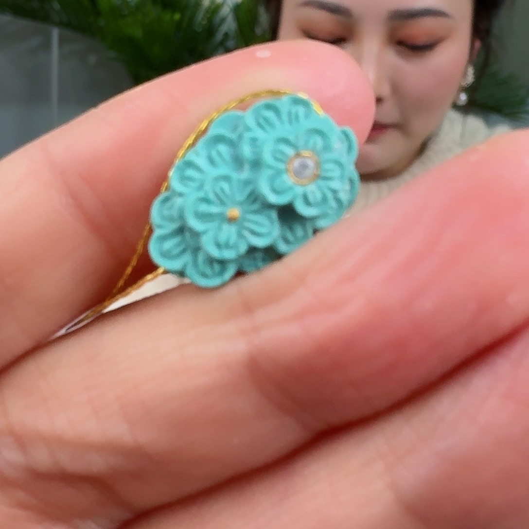 绿松石珠宝奇石未镶嵌