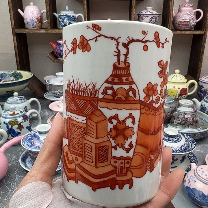 陶摆件景德镇陶瓷567老厂瓷119