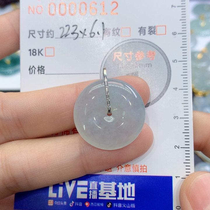 翡翠未镶嵌颈饰.*吊坠