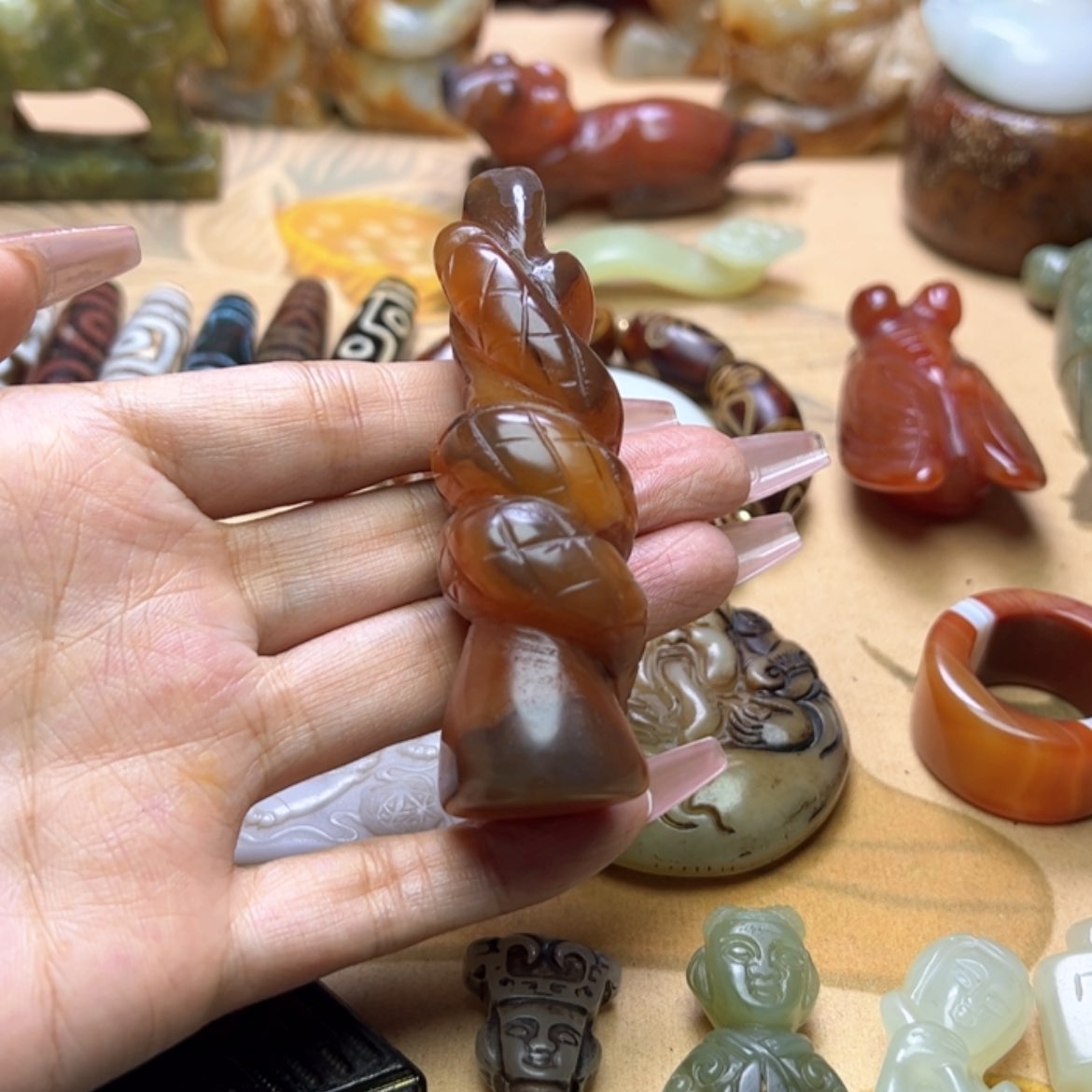 【闪购商品】玛瑙/玉髓颈饰未镶嵌