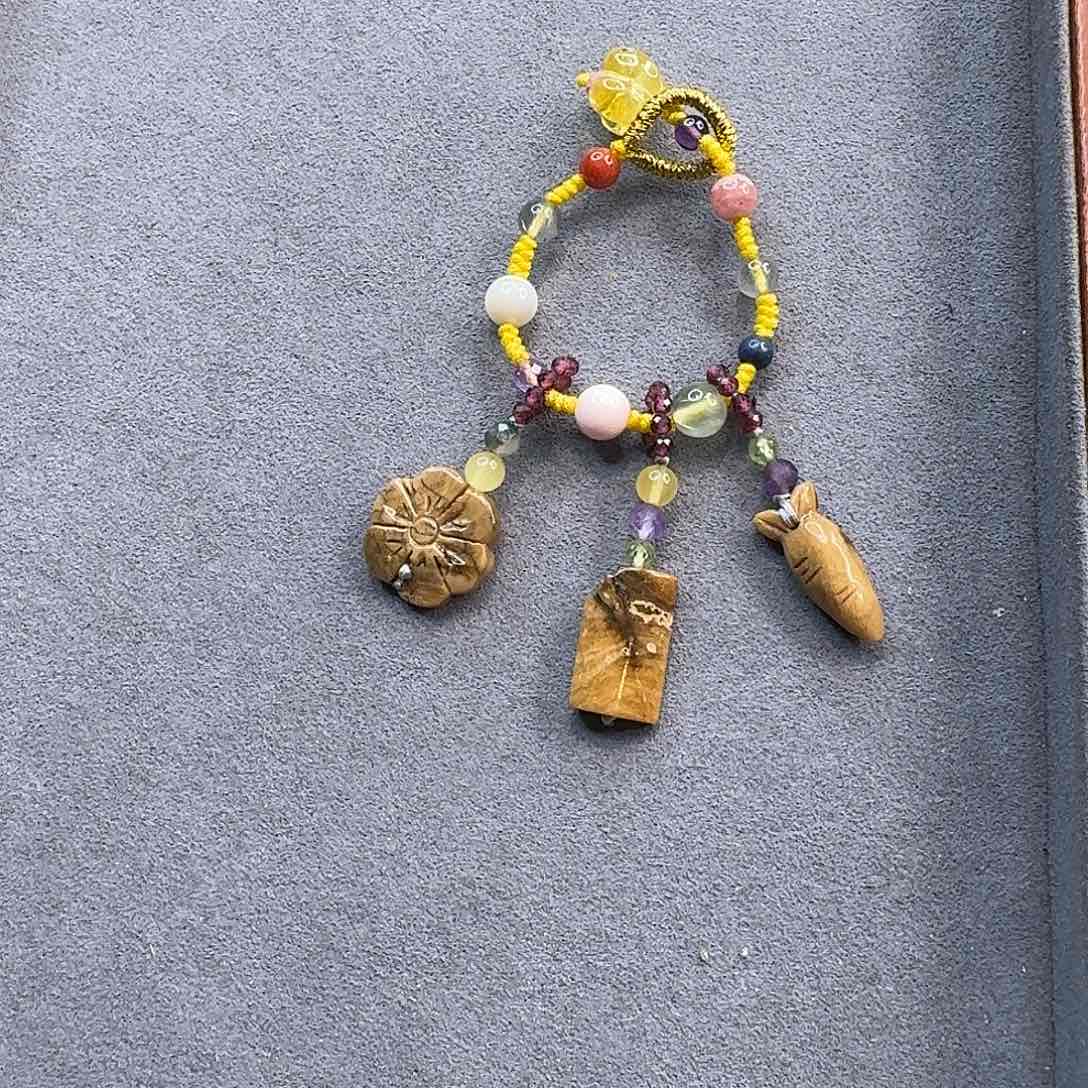 琥珀手链未镶嵌琥珀裸石