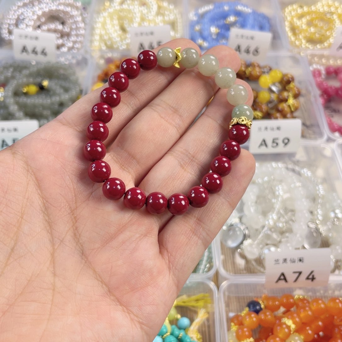 玛瑙手饰银S925镀金镶嵌