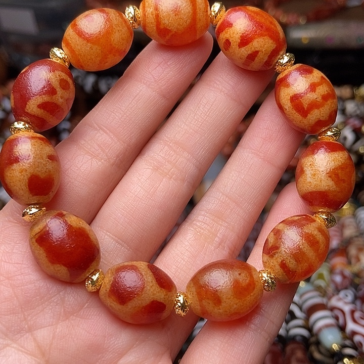 玛瑙/玉髓未镶嵌手链