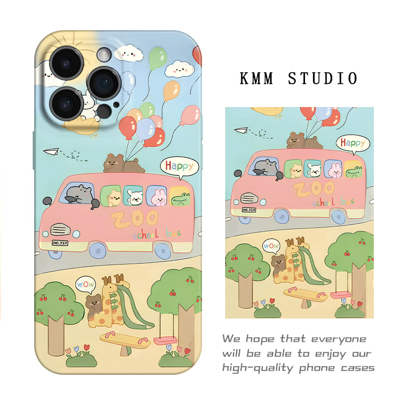 宝宝巴士•新款菲林软壳适用iphone苹果手机壳/华为/vivo/小米