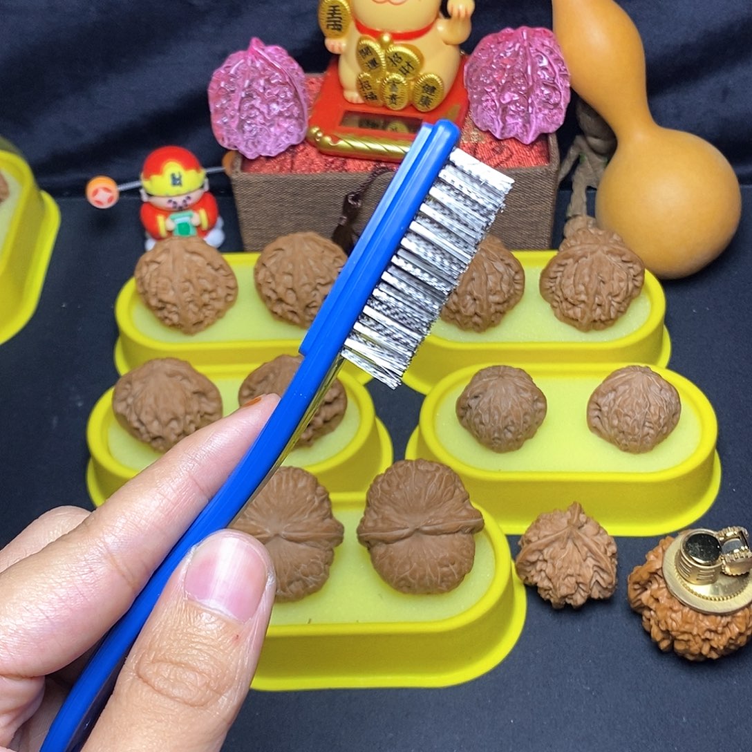 纯***.吊坠文玩核桃刷子